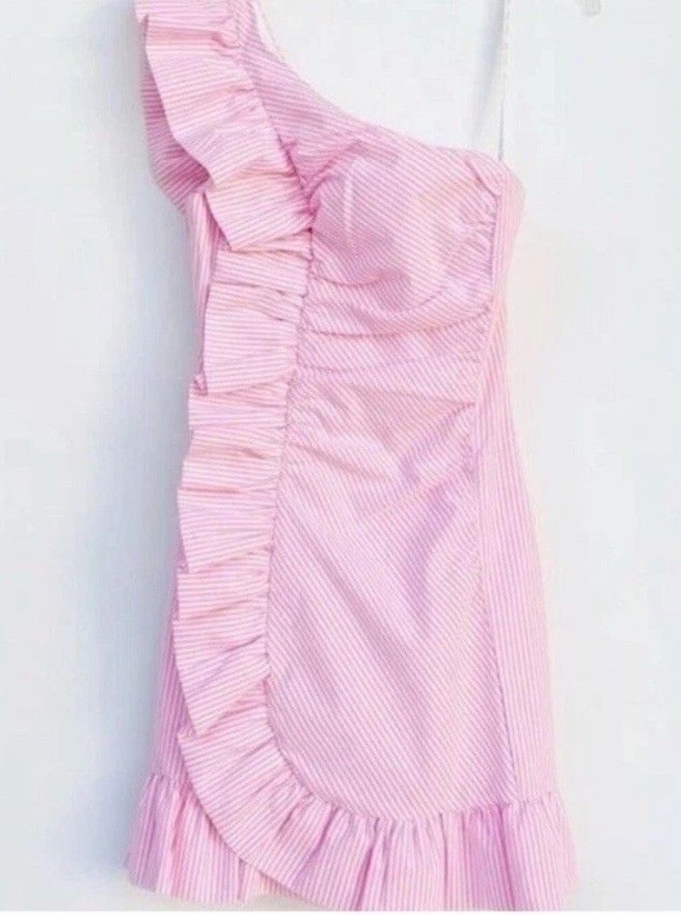 Lilly Pulitzer Tiffani Dress Havana Pink 0 NWOT - Picture 4 of 10